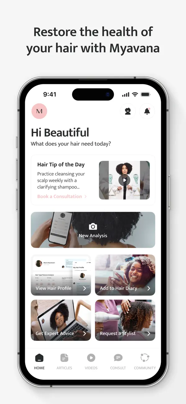 Screenshot #1 pour MYAVANA AI