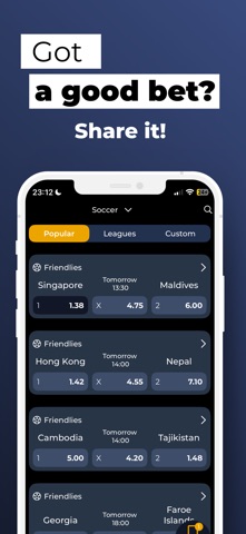 Betfolio Screenshot 2 of 5