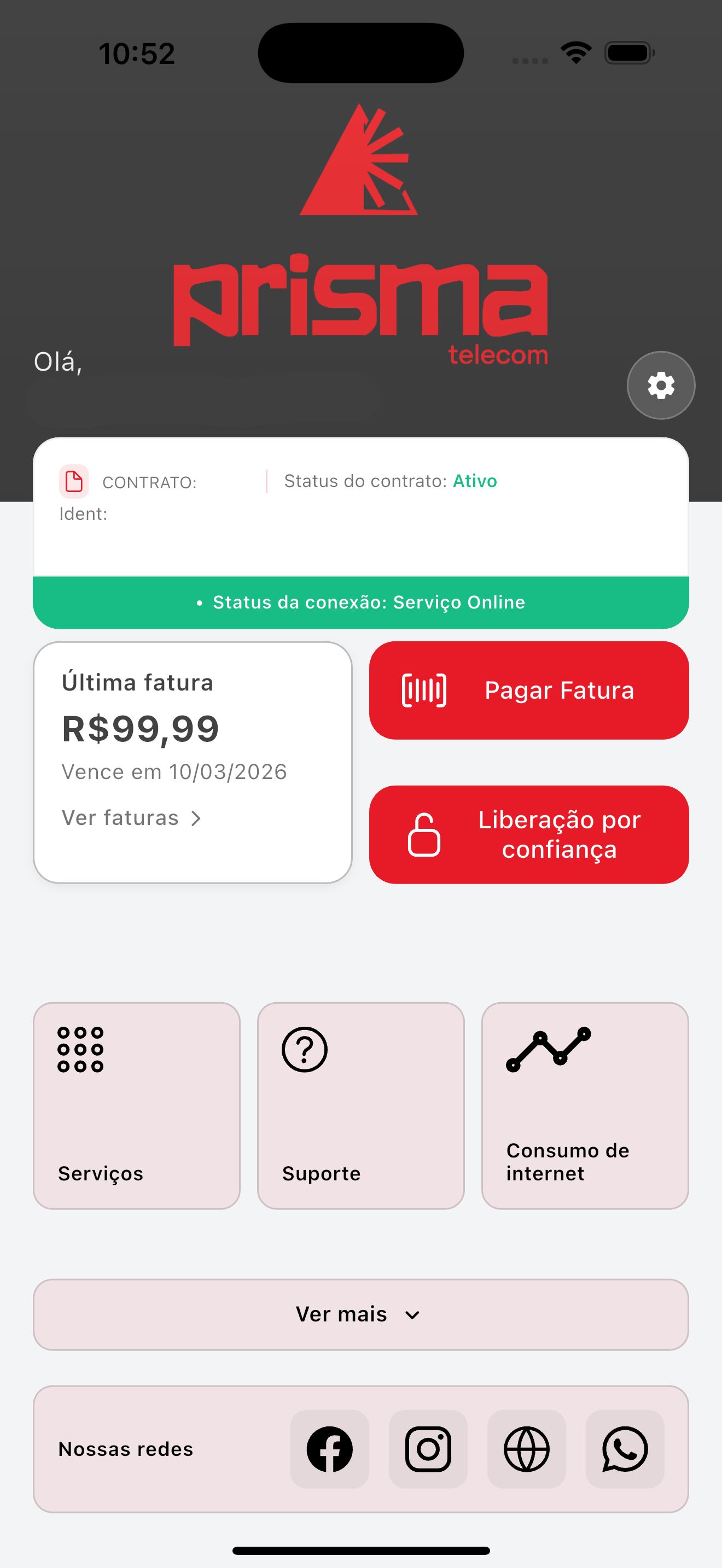 PORTAL CLIENTE PRISMA