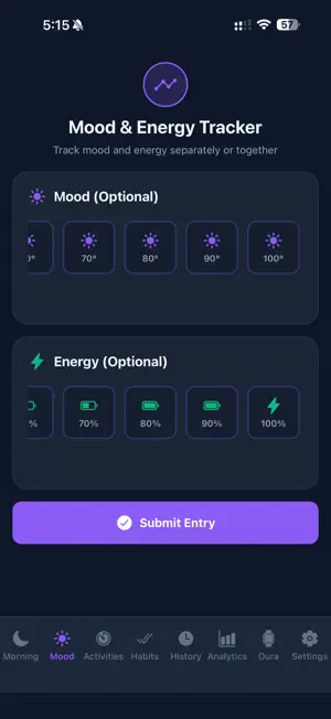 Moodrise screenshot 1