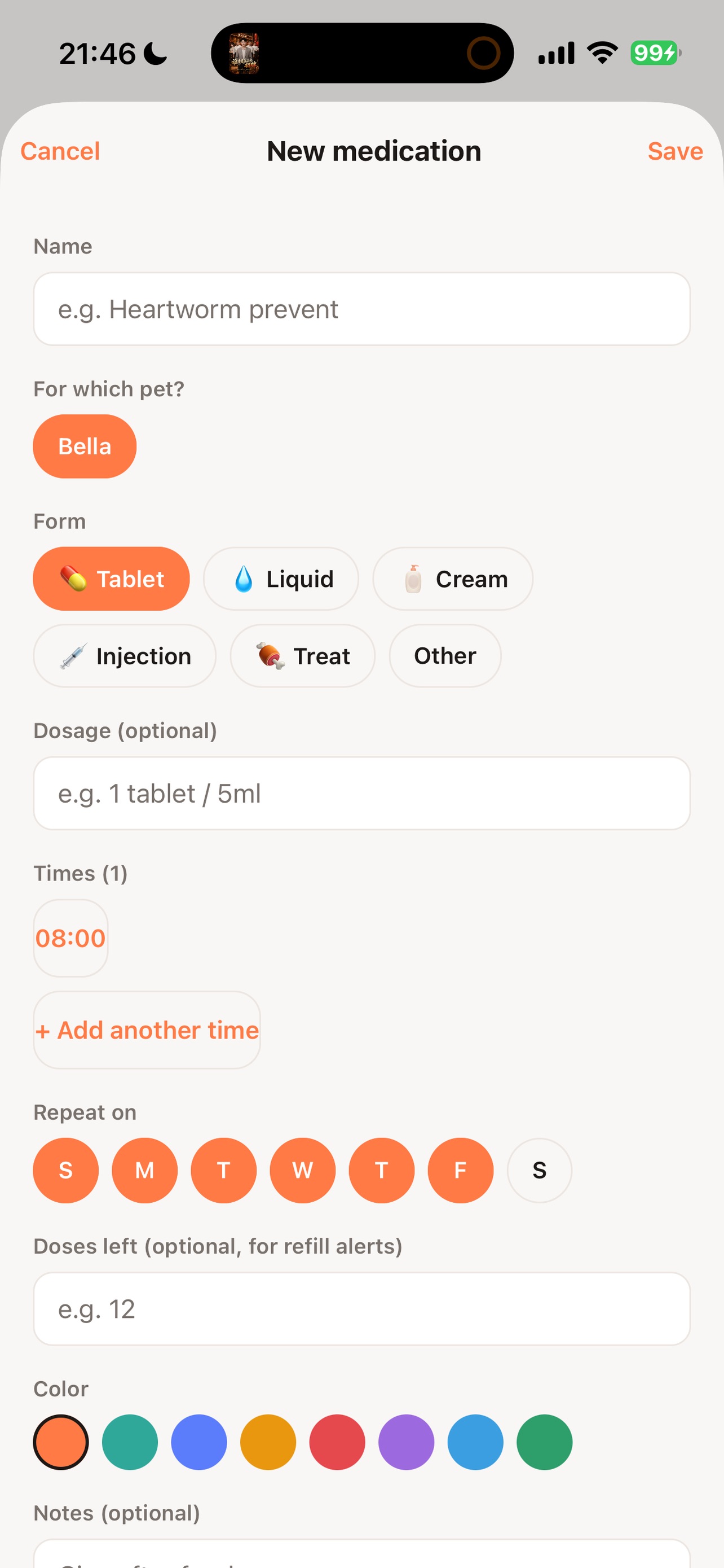 Screenshot 4 of PillPaws