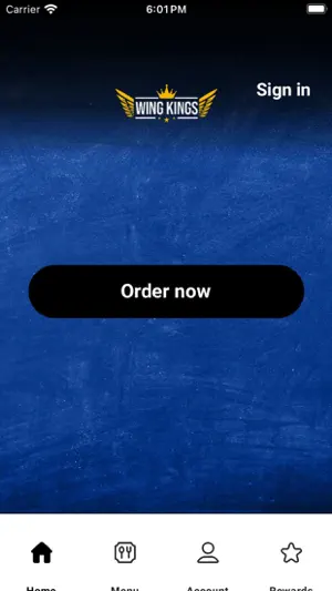 Wing Kings - Order Online screenshot 1