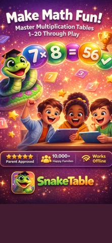 Multiplication: Times Tables + Screenshot 1 of 6
