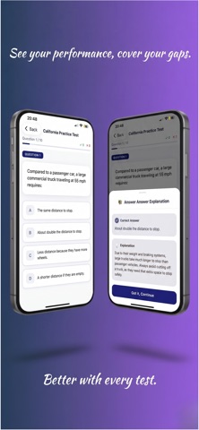 US DMV Permit Test 2026 Screenshot 2 of 4