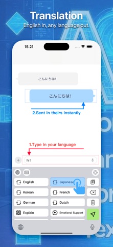 AI Translate Now–TapTrans iPhone screenshot