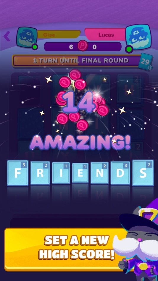 #3. Gibberish: Word game & friends (iOS) Por: Halfbrick Studios