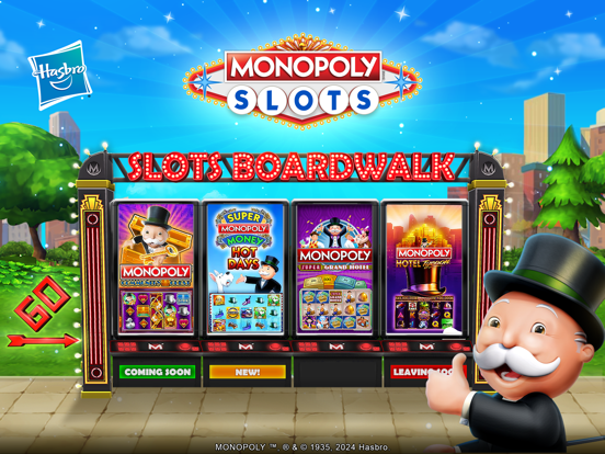MONOPOLY Slots - Slot Machines iPad app afbeelding 1