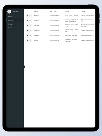 Signature Ride iPad screenshot