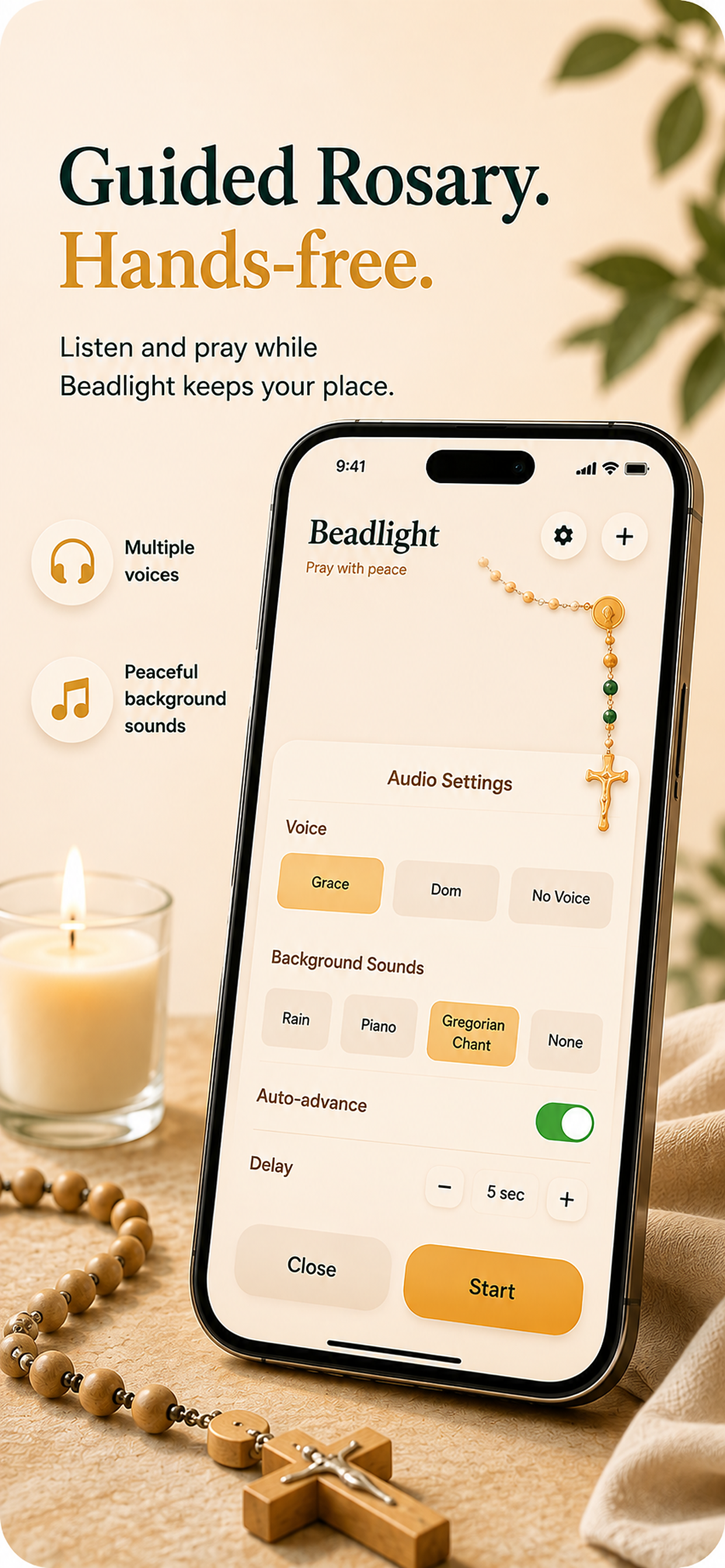 Beadlight: Catholic Rosary screenshot 2