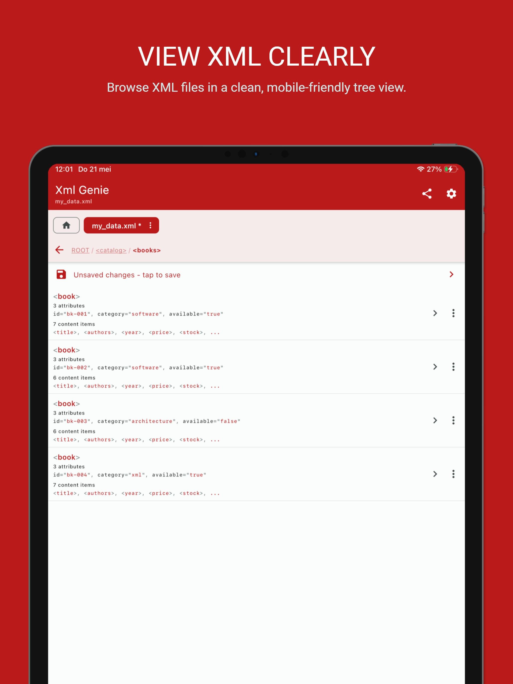 Xml Genie: XML Viewer & Editor screenshot 11