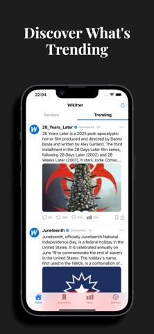 Wikitter - Scroll & Learn Screenshot 2 of 6