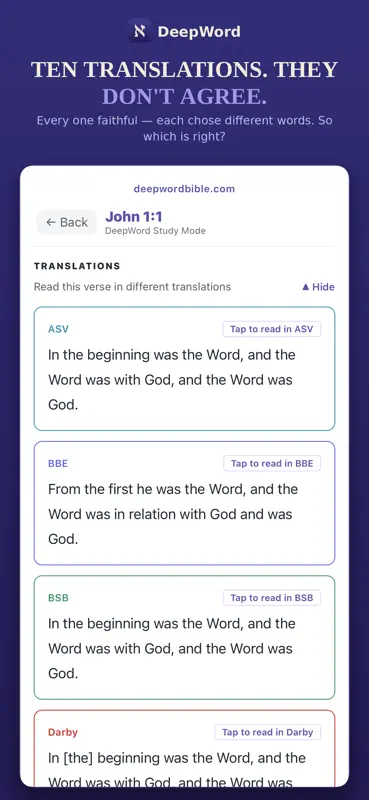 DeepWord: Hebrew & Greek Study screenshot 10 of 10