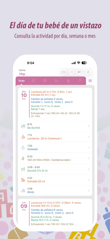 Baby Tracker – Diario del Bebé screenshot 3 of 9