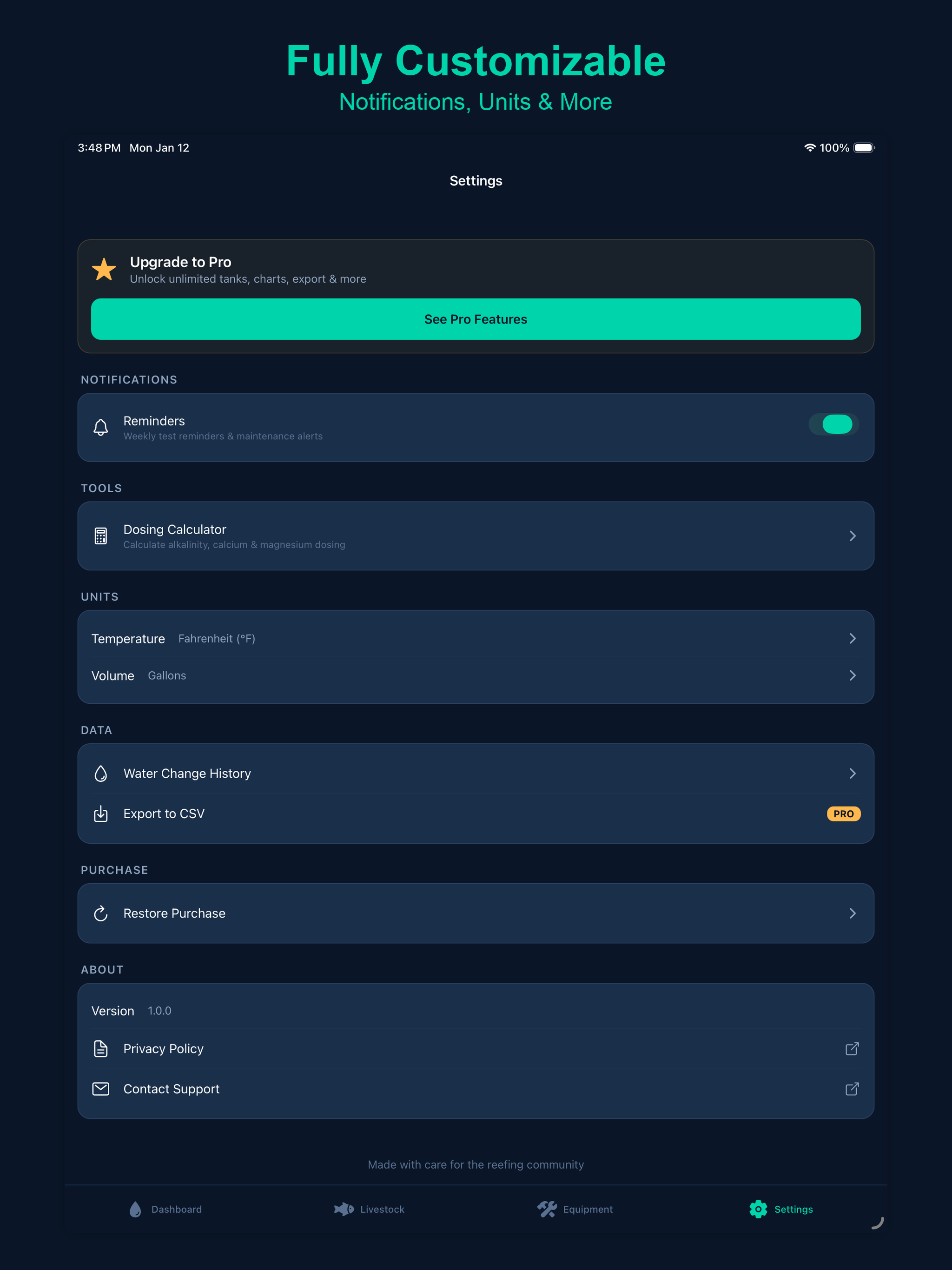 Fish Tank Tracker screenshot 11