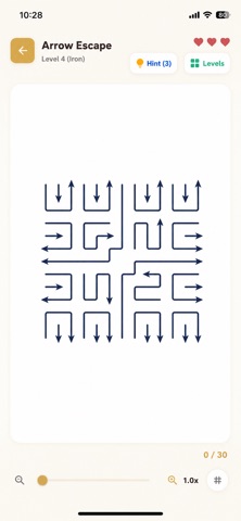 Brainy Puzzle: Arrow - Numbers screenshot 2