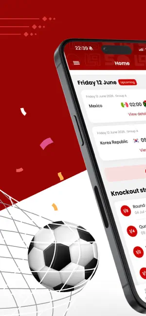 App Coupe du Monde 2026 iPhone screenshot 1