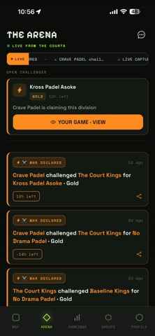 Crave Padel Screenshot 5 of 9
