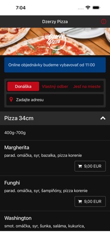 Dzerzy Pizza Screenshot 1 of 1
