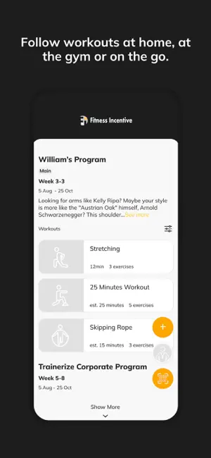 Fitness Incentive+ screenshot 3