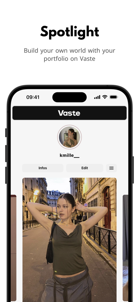 Vaste. Fashion heads' app screenshot 2