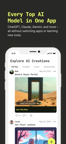 prompt mine: AI Generator App Screenshot 2 of 9