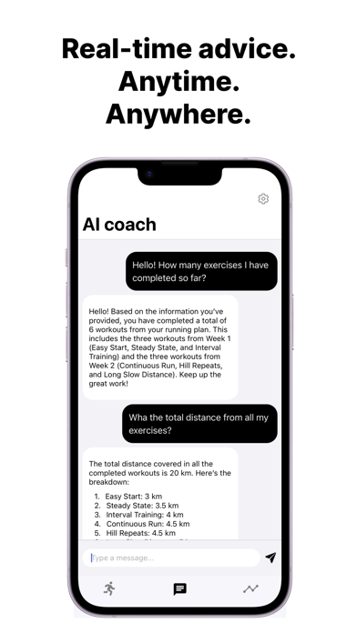 RunnerAI: Achieve your goals Screenshot