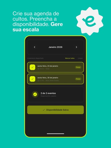 Escala Excelente iPad screenshot