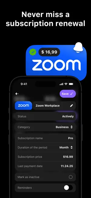 Manage & Cancel Subscriptions screenshot 3