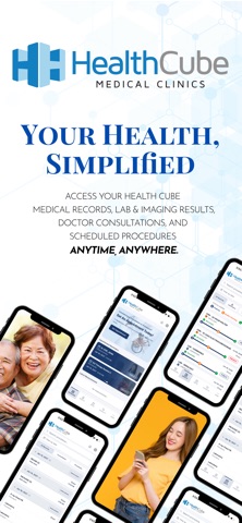 Health Cube Patient Portal iPhone screenshot 1