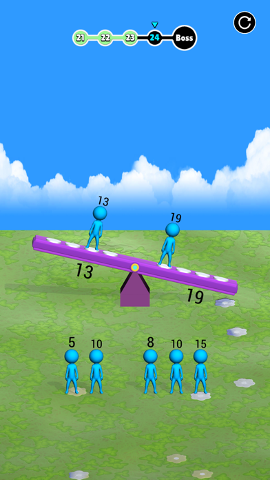 Math Seesaw Screenshot