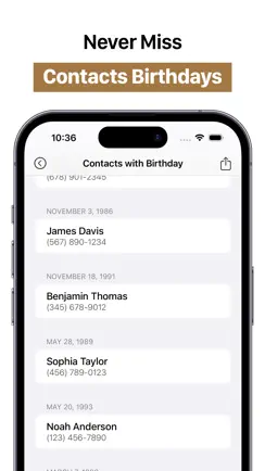 Contacts Export CSV iPhone image 3