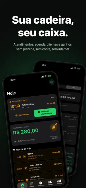 Cadeira: Agenda e Caixa screenshot 1