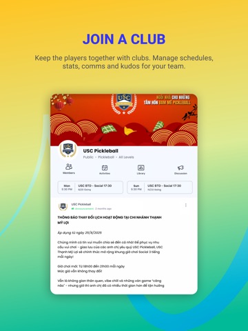 Reclub - Social Sports Nearby iPad screenshot 3
