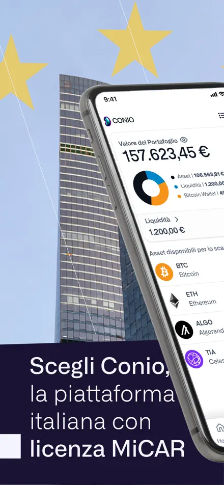 Conio app screenshot 1