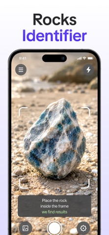 Rock Identifier & Stone ID App Screenshot 1 of 8