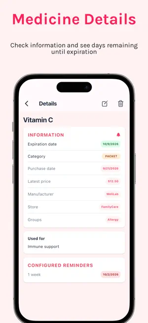 MediShelf - Home Meds screenshot 3