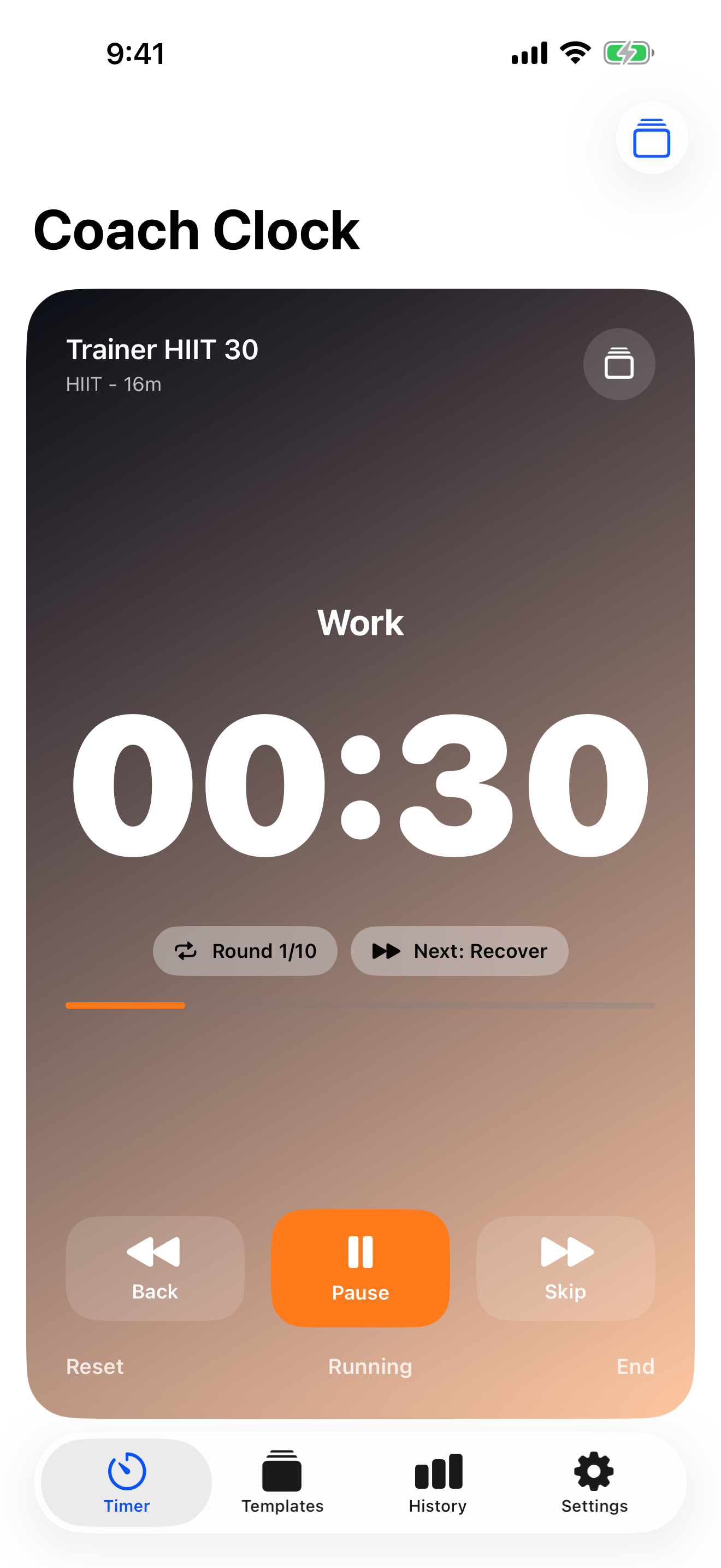 Coach Clock: Class Timer screenshot 4