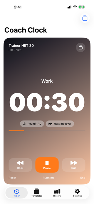 Coach Clock: Class Timer Screenshot 4 of 10