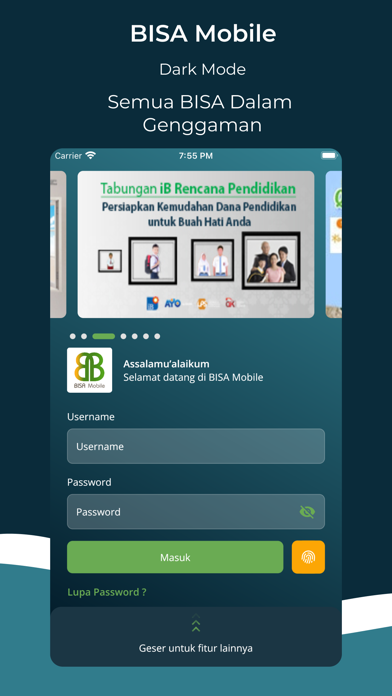 BISA Mobile Screenshot