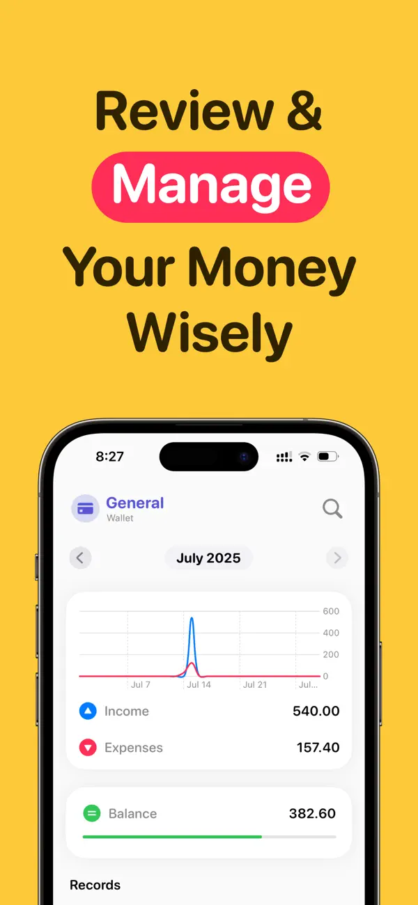 #3. Spending Tracker - InOut (iOS) By: Umayanga Alahakoon