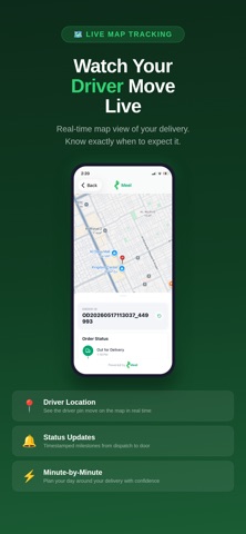 MEEL Track App screenshot