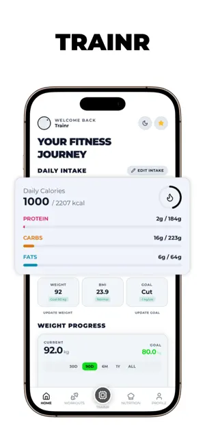 Trainr - AI Coach screenshot 1