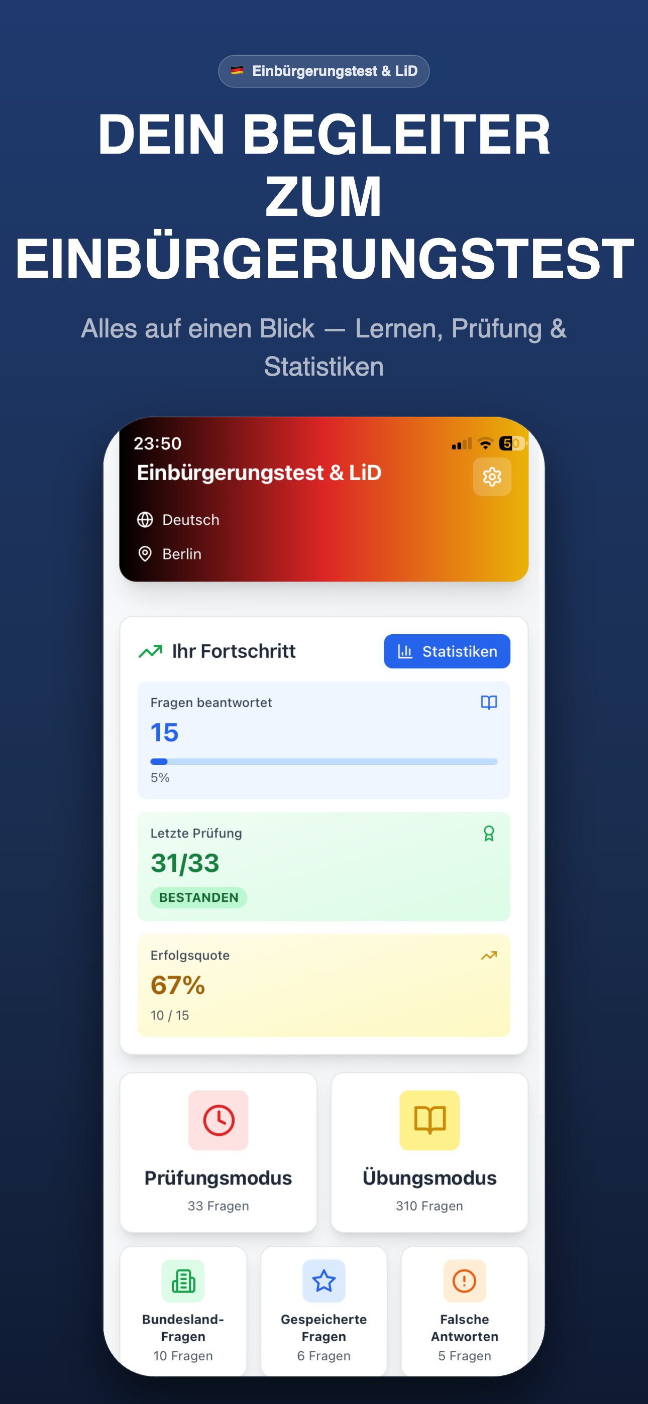 Einbürgerungstest LiD 2026 screenshot 9