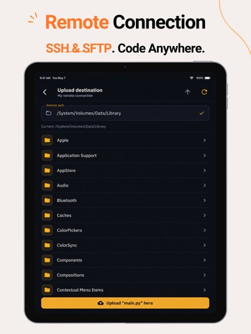 Python Code Editor & IDE iPad screenshot 5