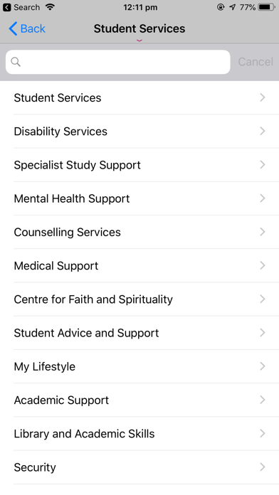 App screenshot