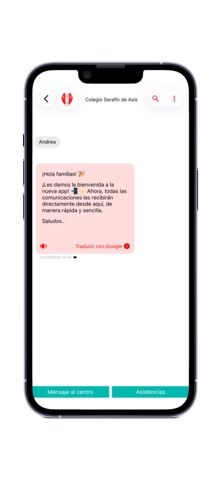 Colegio Serafín de Asís screenshot