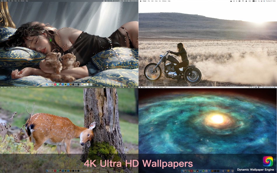 #8. Dynamic Wallpaper Studio (macOS) 게시자: 豪 文