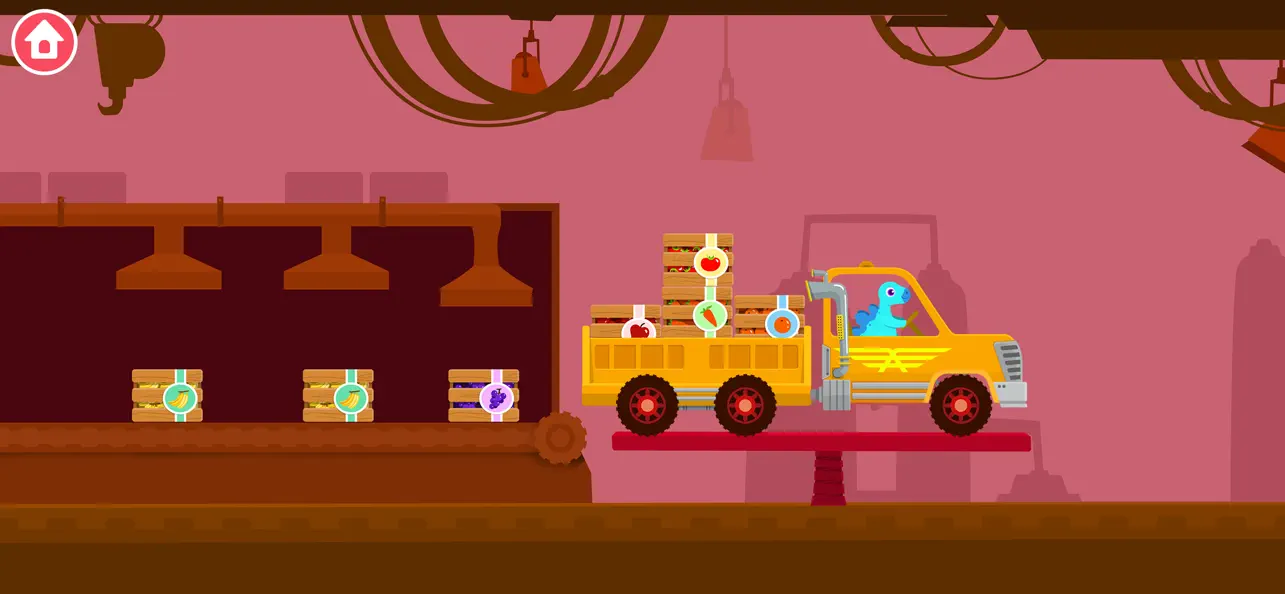 Screenshot #1 pour Jeux de camion dinosaure