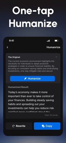 NotGPT: AI Detector & Humanize Screenshot 4 of 5
