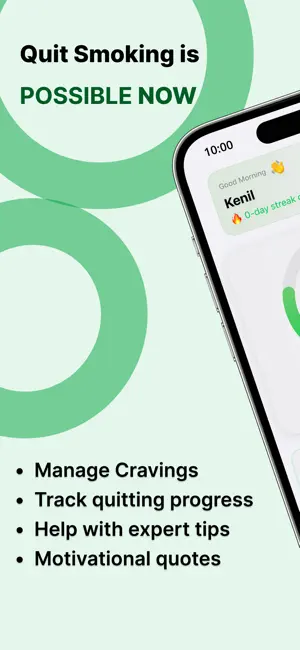 QuitIt: Quit Smoking Tracker screenshot 1